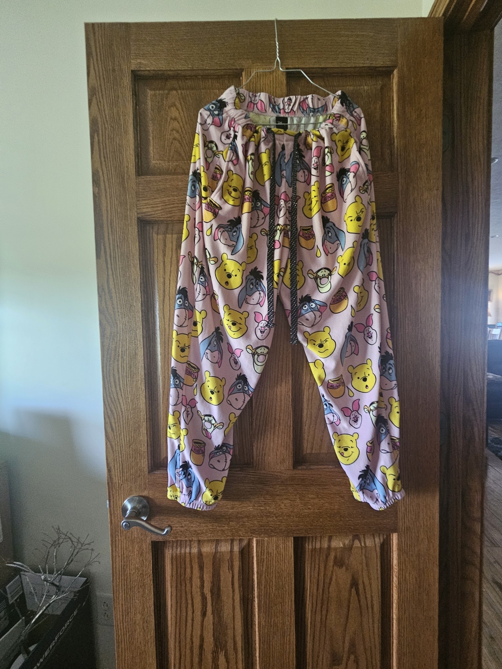 Disney Pink Winnie the Pooh Character Lounge Pajama Pants